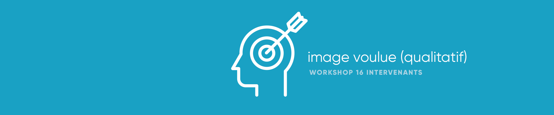 Image voulue (qualitatif) : workshop 16 intervenants
